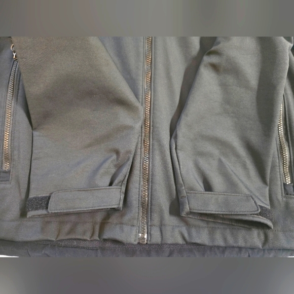 Columbia Men's Softshell Black Hooded Jacket Size Xl - Picture 8 of 8